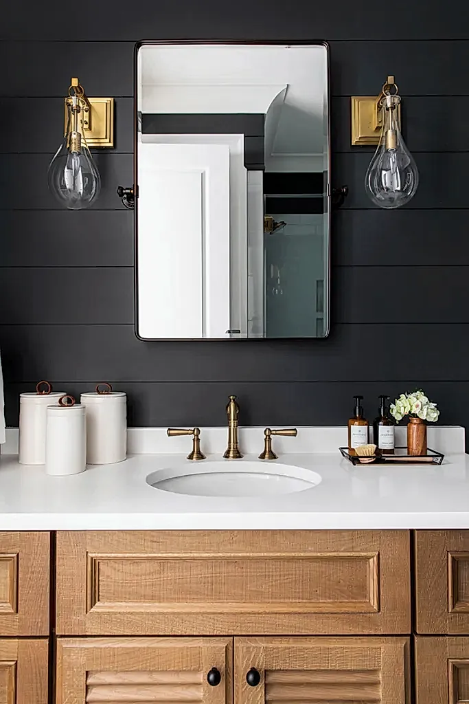 Accent Wall For Bathroom