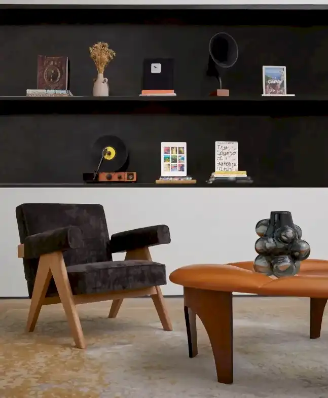 Velvet Armchair 